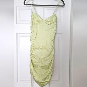 Green zara dress nwt size small